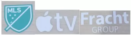 US$8.00 2024 Inter Miami Green MLS Badge & Apple TV & Fracht Group +$8.00